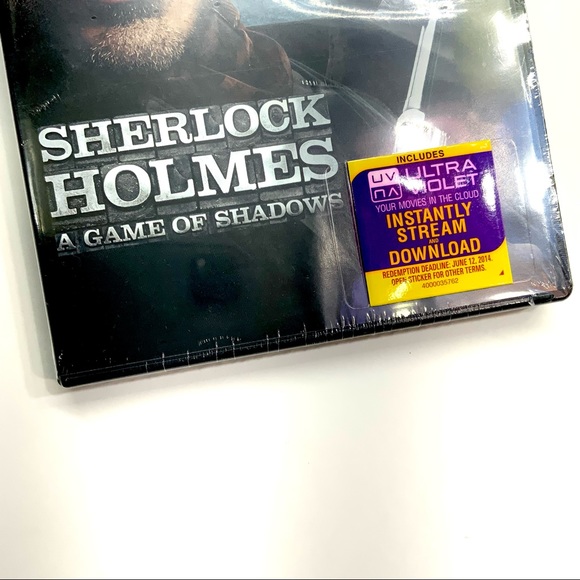 Sherlock Holmes A Game Of Shadows DVD Video Movie Robert Downey Jr Jude Law New - Picture 3 of 8